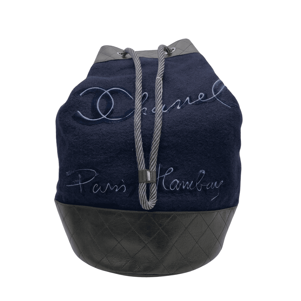 CHANEL - SHOULDER BAG - BLUE