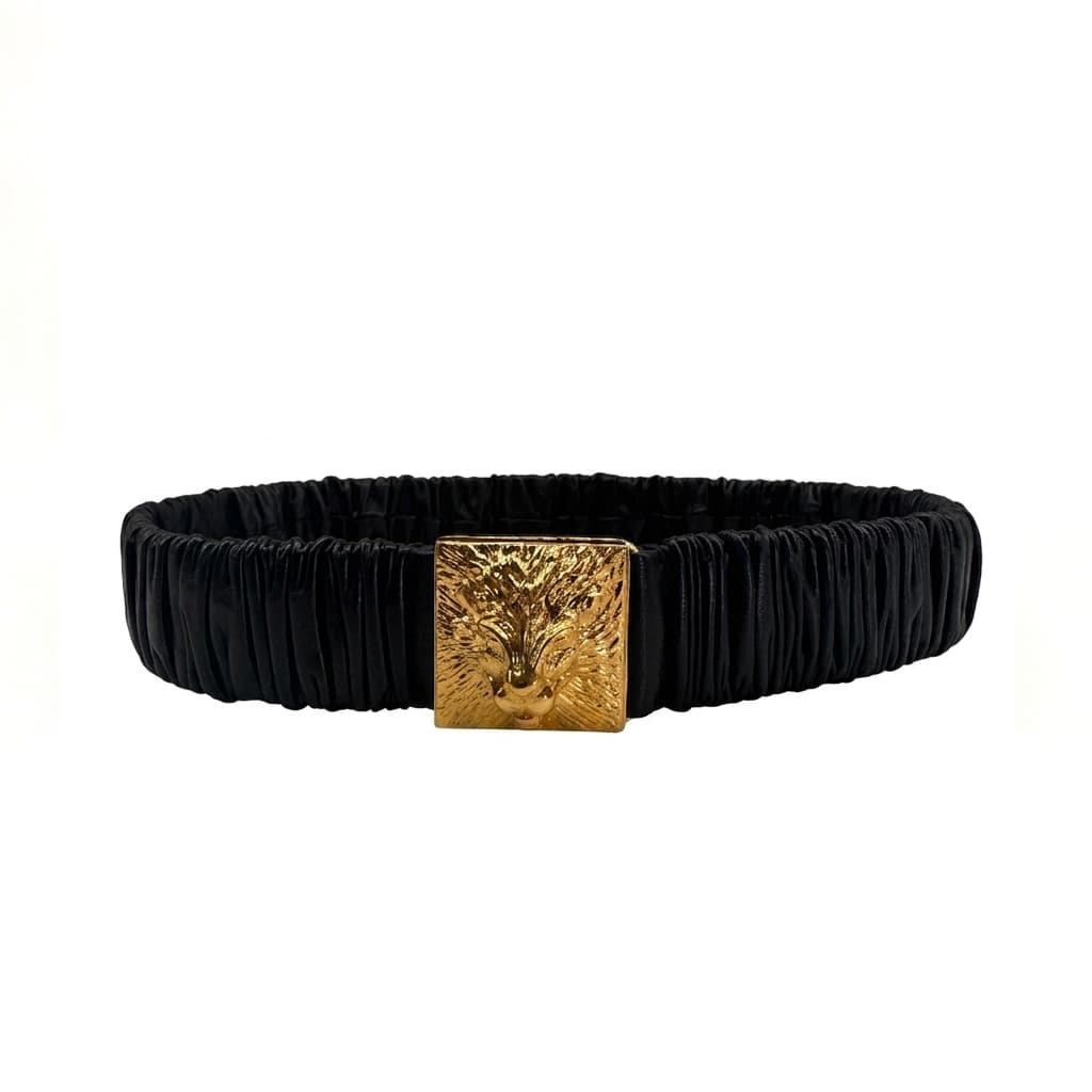 CHANEL - PRE-FALL BELT - LION - BLACK