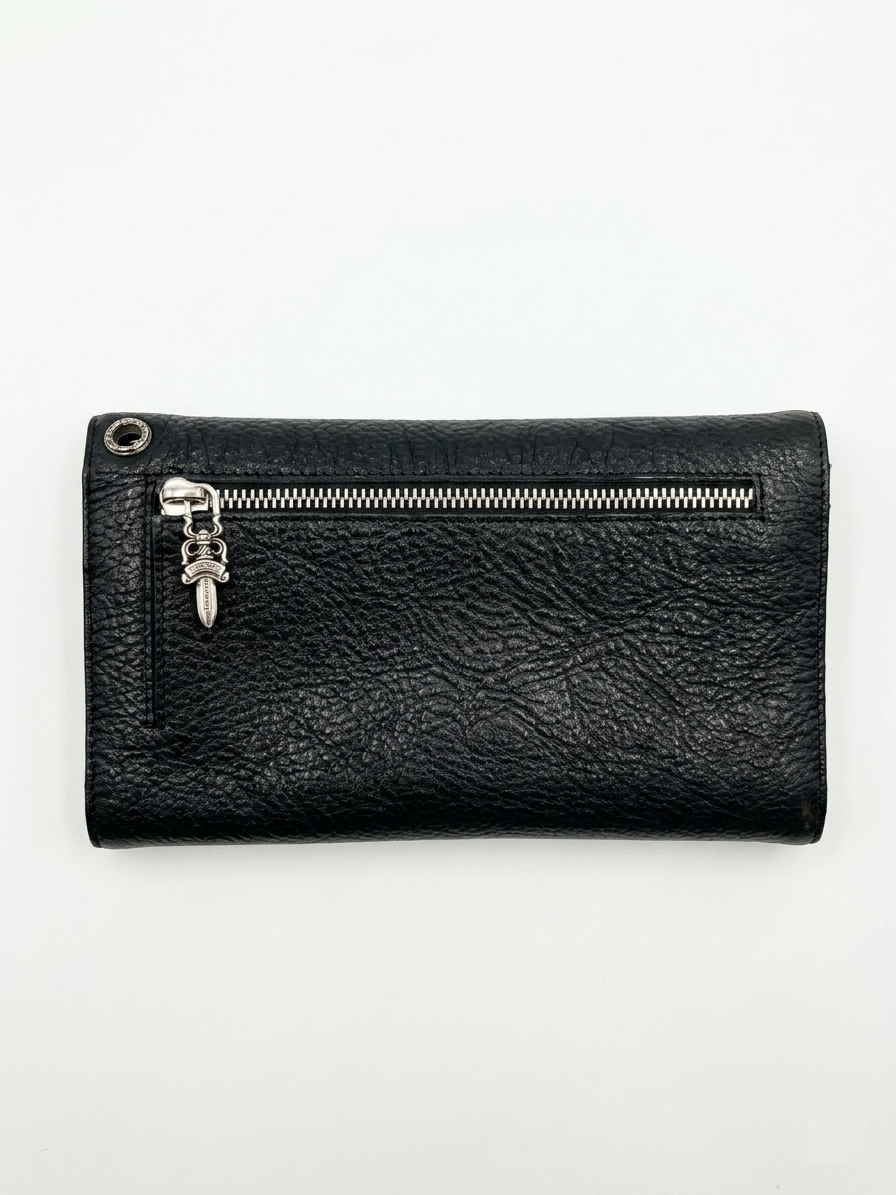 CHROME HEARTS - WAVE WALLET - BLACK