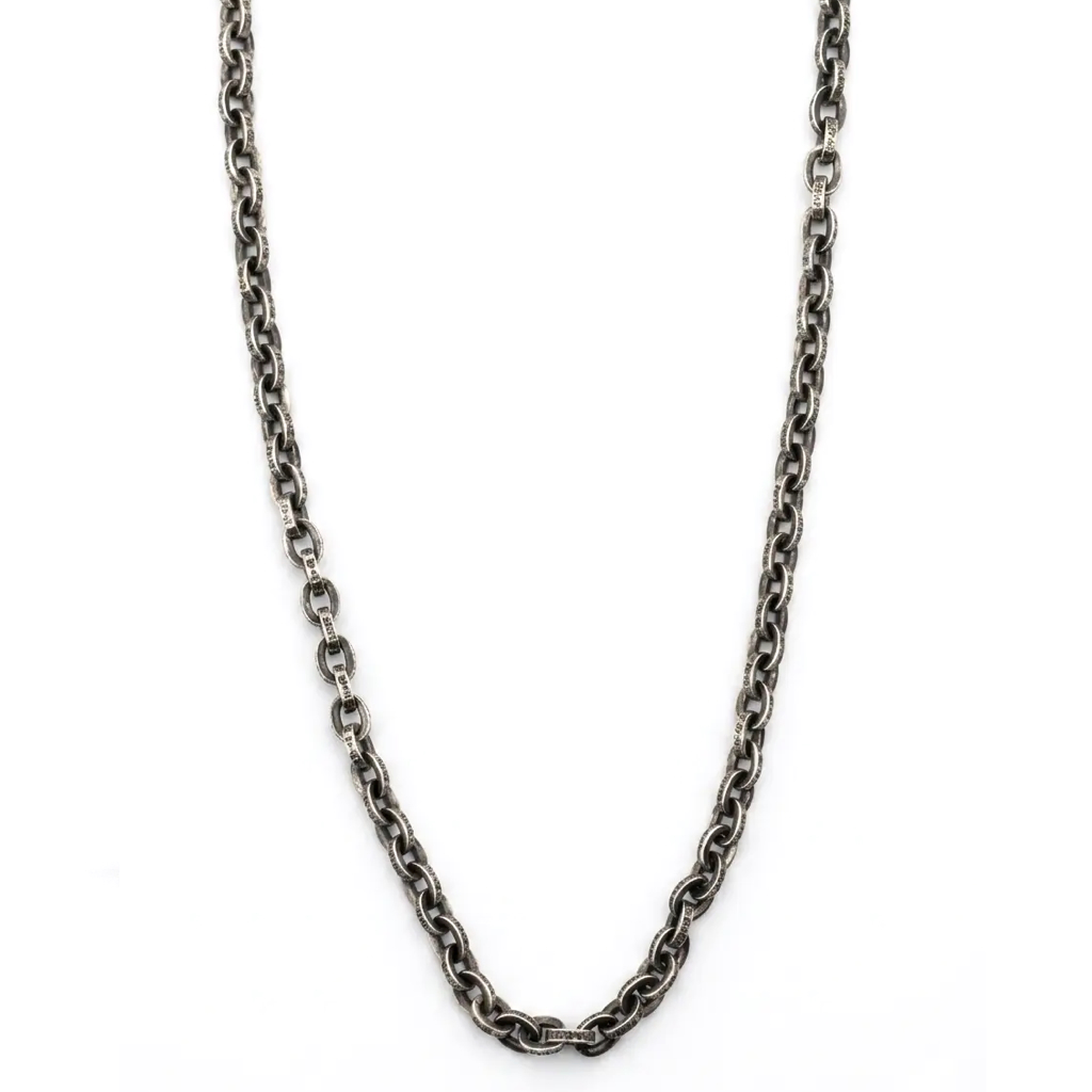 CHROME HEARTS - PAPER CHAIN - SILVER - 30inch