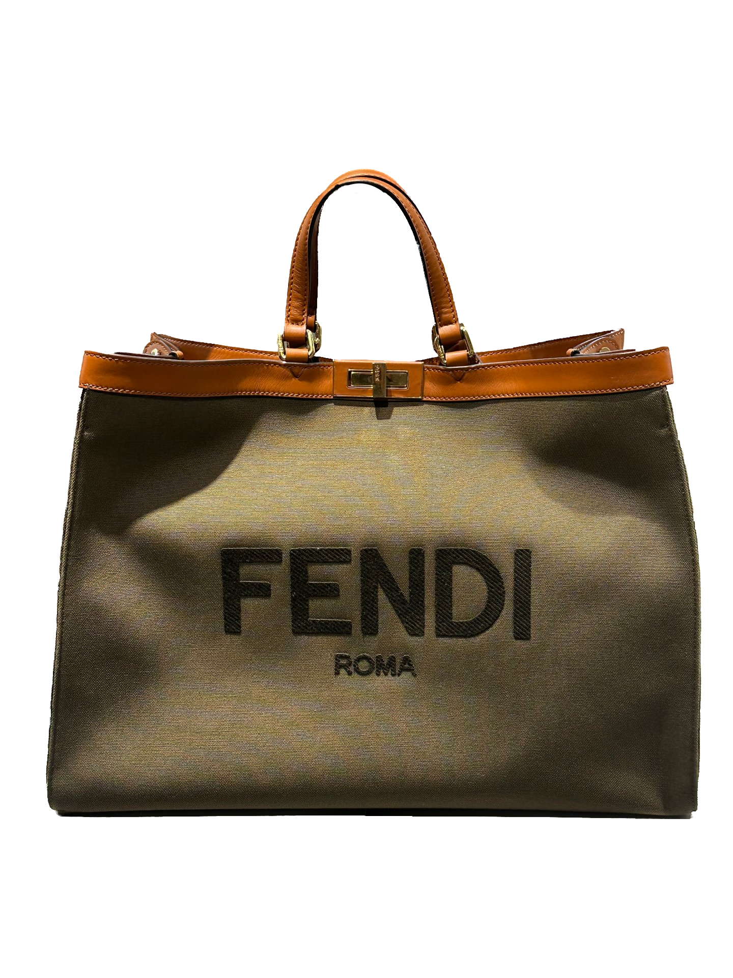 FENDI - Peekaboo X-Tote Large - KHAKI
