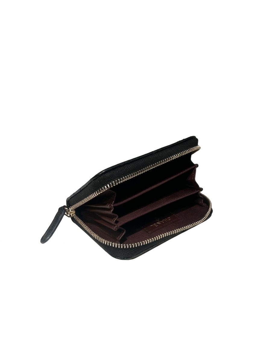 CHANEL - Classic Zip Coin Purse - BLACK