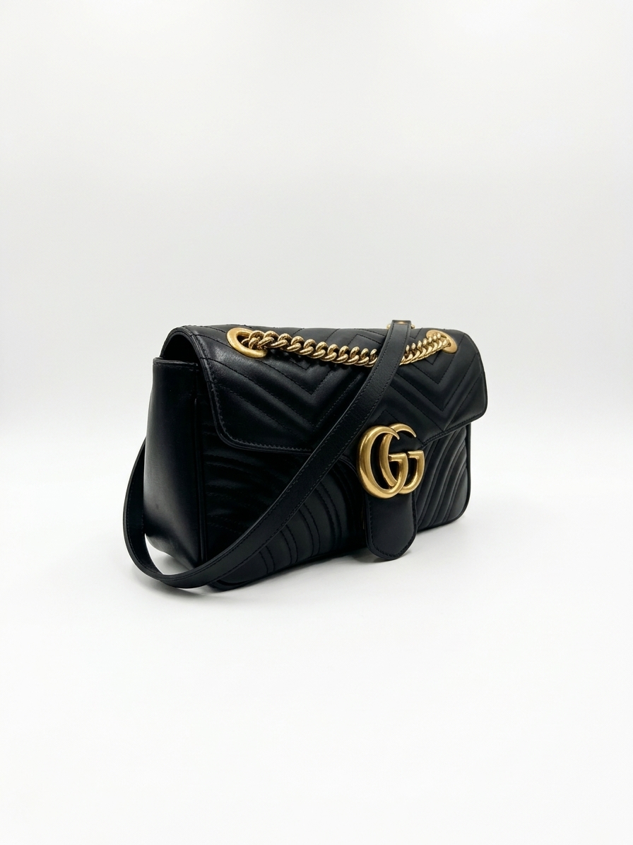 GUCCI - GG Marmont - BLACK