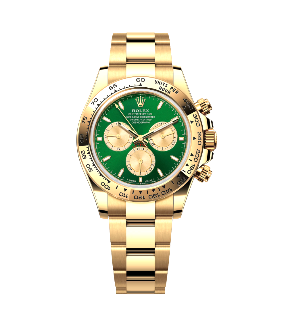 ROLEX - DAYTONA 126508 GREEN - SN:16Z5P923