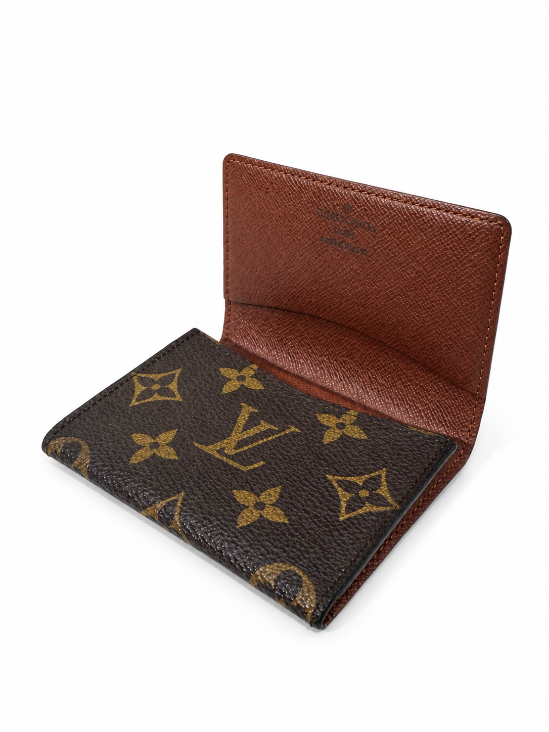 LOUIS VUITTON - Envelope Business Card Holder - BROWN
